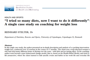 coaching intervention for weight loss