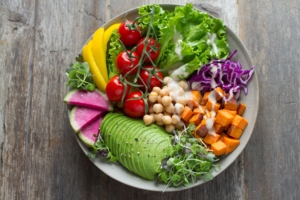 Vitaminas y minerales en fruta y verdura