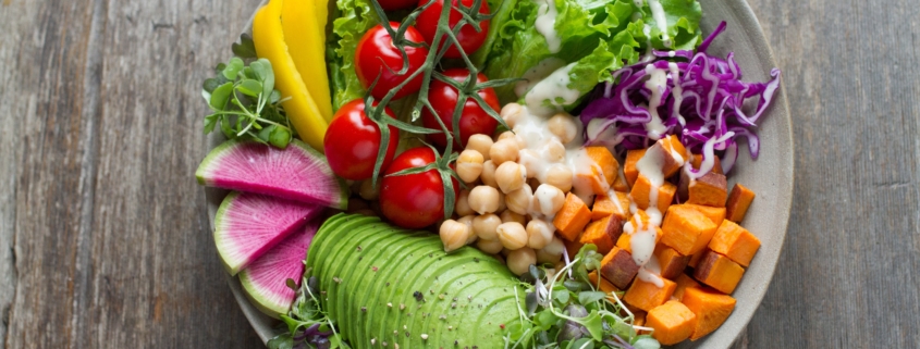 Vitaminas y minerales en fruta y verdura